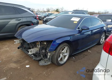 2019 Audi A5 45 Premium z USA, uszkodzony, nr VIN WAUENCF53KA038750